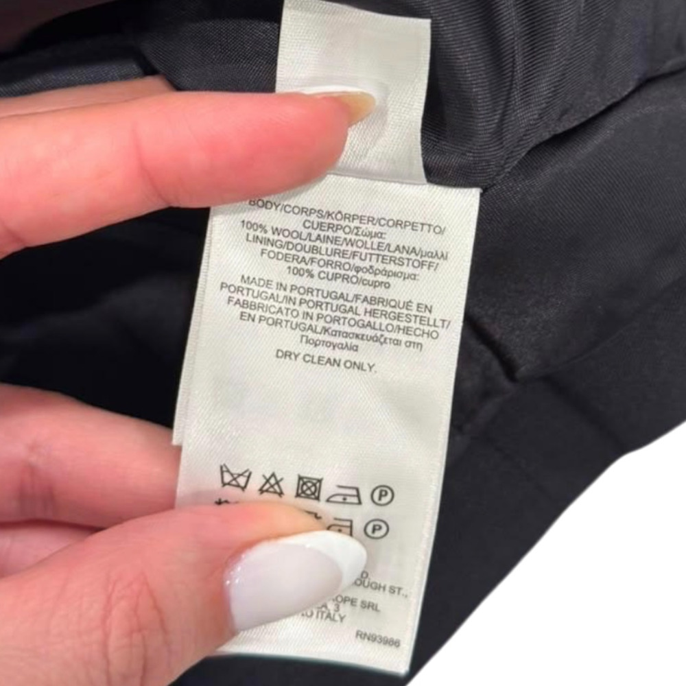 Brooks Brothers Two-Button Single Breasted Classic Tailored Black Blazer Suit 12 - Picture 11 of 12